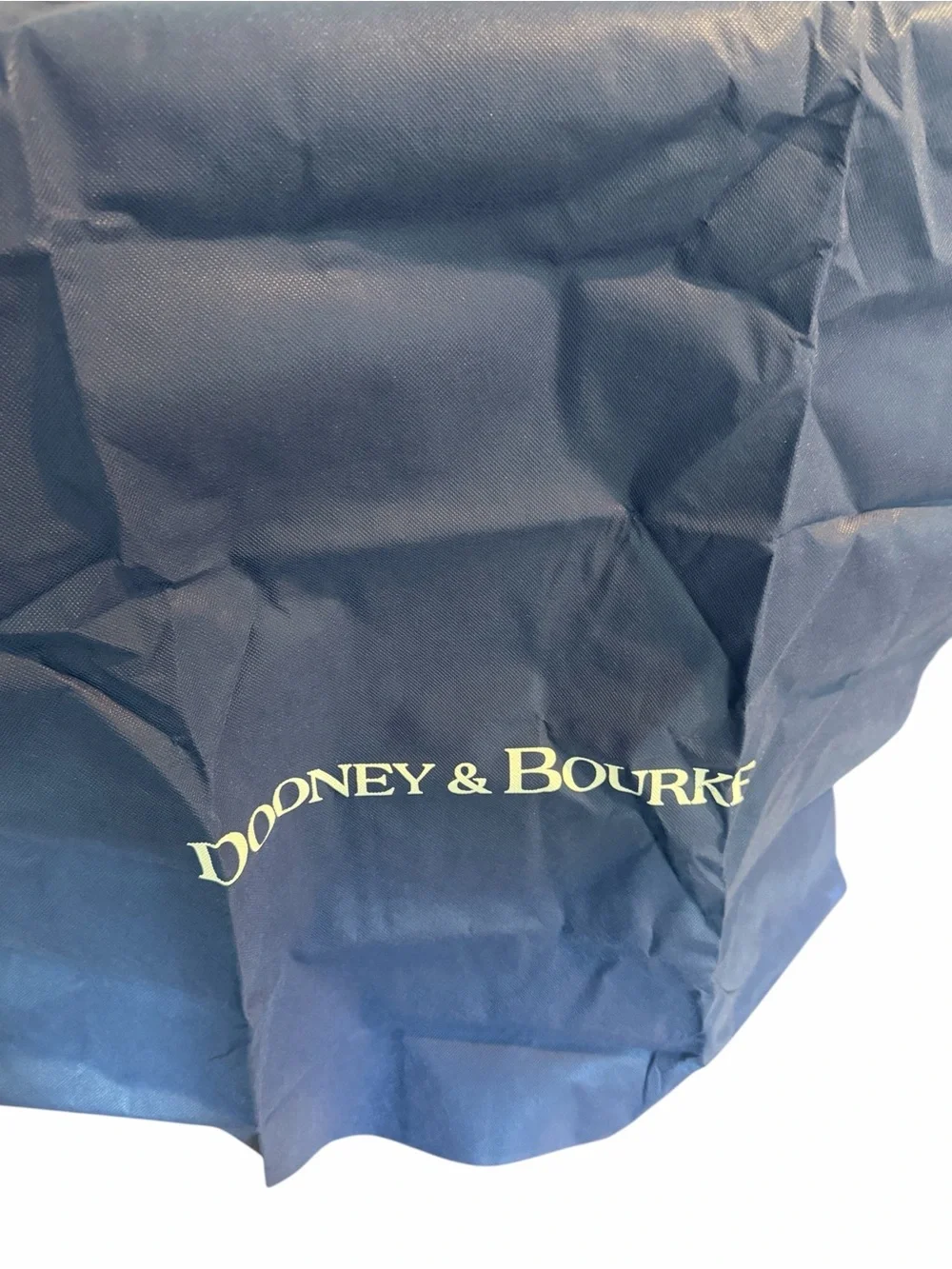 Dooney & Bourke Domed Satchel Black Pebble Leather Tassel Bag